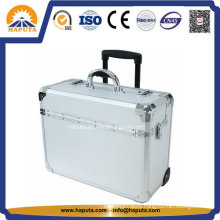 10" Rolling fashion Trolley Pilot Aluminium Case